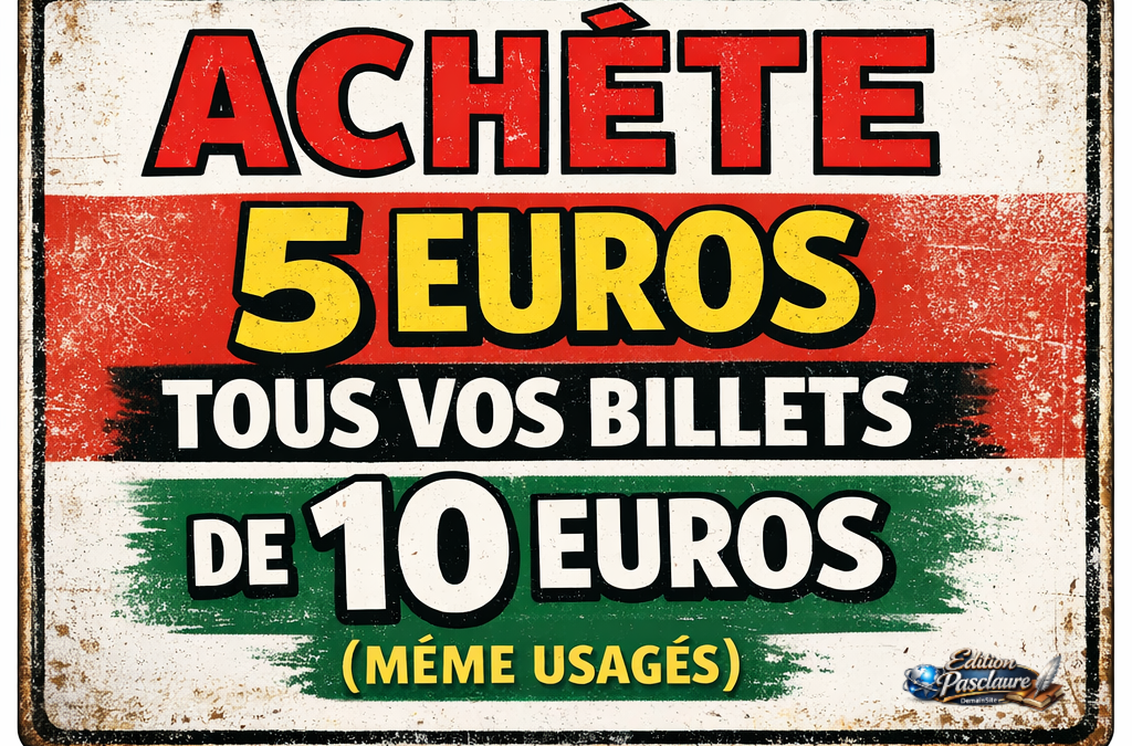 Achète 5 €