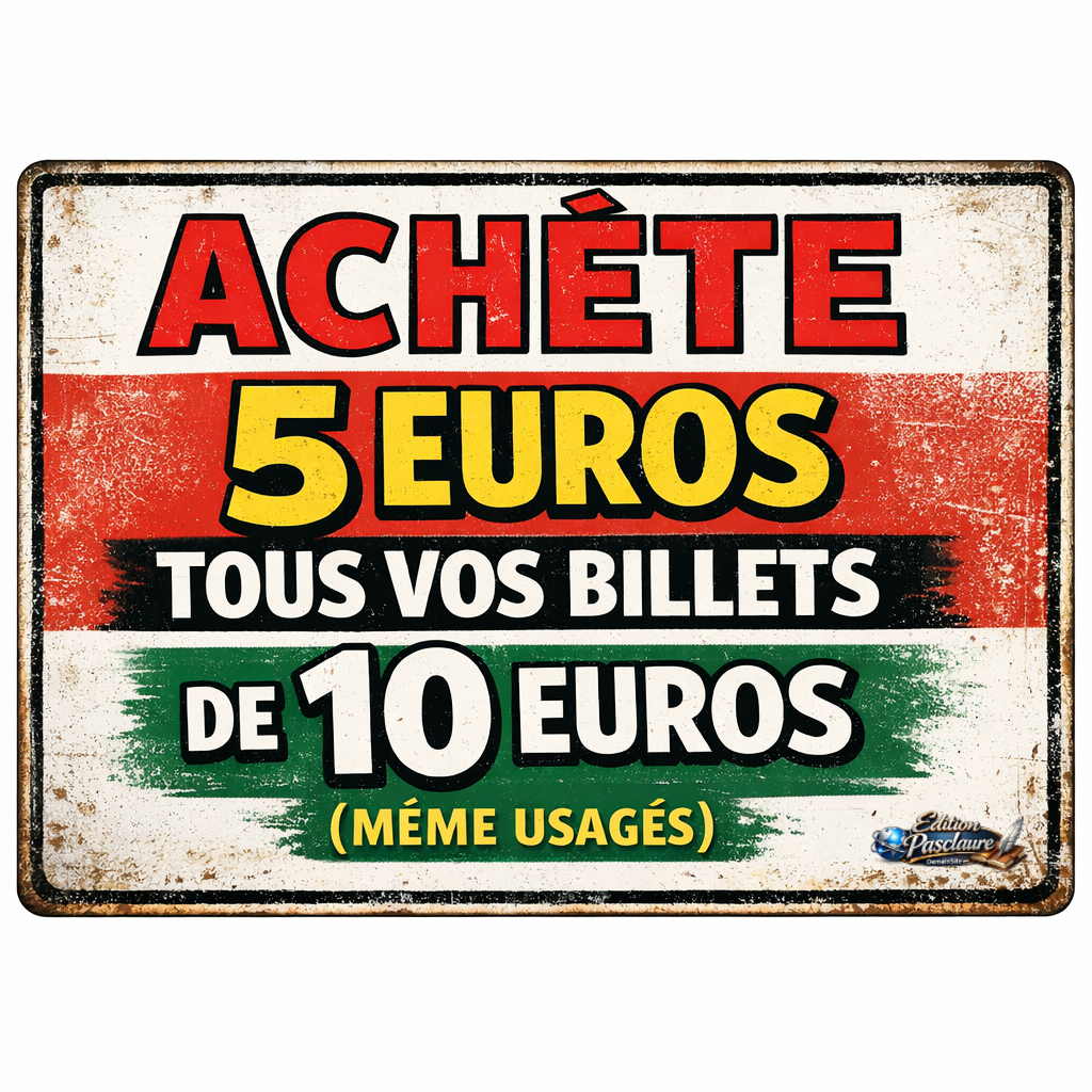 Achète 5 €
